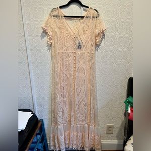 Torrid Maxi Lace Dress